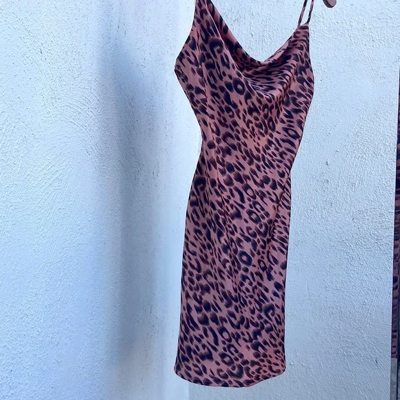 Fashion Nova | Dresses | Fashion Nova Pink Leopard Print Mini Dress S |  Poshmark